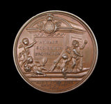 1658 Oliver Cromwell Memorial 38mm Bronze Medal - By Dassier
