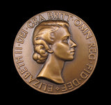 1953 Elizabeth II Coronation 35mm Medal - By Pinches