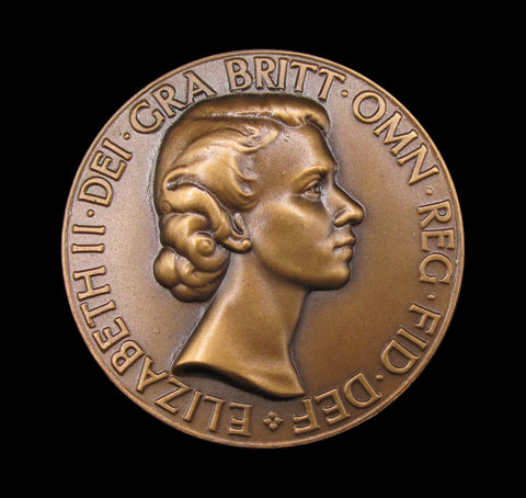 1953 Elizabeth II Coronation 35mm Medal - By Pinches