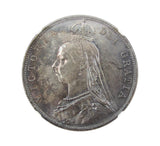 Victoria 1887 Halfcrown - NGC MS64