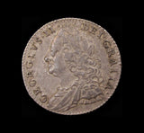 George II 1757 Sixpence - VF