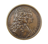 1719 Marriage Of James III & Clementina 41mm Medal - By Hamerani
