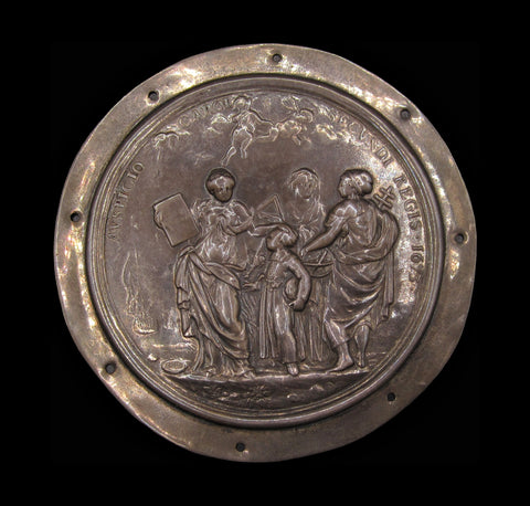 1673 Christ’s Hospital Nautical School 83mm Badge - By Roettiers
