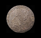 George III 1787 Sixpence - EF