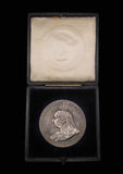 1901 Department Of Art & Science Queens 51mm Silver Medal - Cased