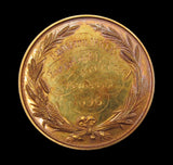 1896 Allied Trades Exhibition 48mm Gilt Medal - Cased