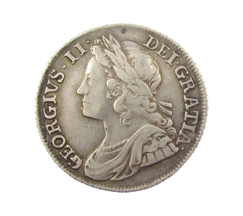 George II 1739 Shilling - Legend Error - NVF