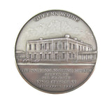 1937 National Maritime Museum 57mm Cased Silver Medal