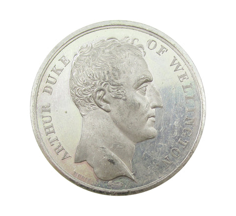 1815 Duke Of Wellington Battle Of Waterloo 41mm Medal - By Brenet