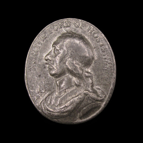 1650 Battle of Dunbar Oval Military Award Medal - By T. Simon