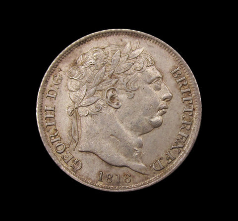 George III 1816 Sixpence - GVF+