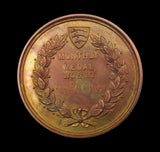 c.1902 Romford Golf Club 45mm Bronze Prize Medal - Cased