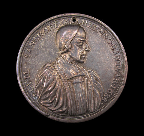 1688 Archbishop Sancroft & The 7 Bishops Struck Silver Medal