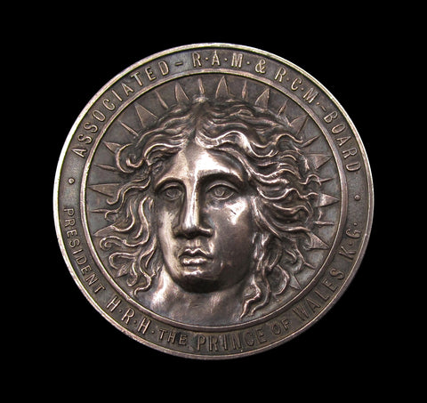 1900 Royal Academy / College of Music 38mm Silver Prize Medal