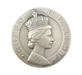 1953 Elizabeth II Coronation 39mm Silver Medal - By Fray