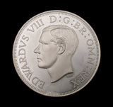 Edward VIII 1937 Silver Fantasy Wreath Pattern Crown - UNC