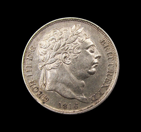 George III 1816 Sixpence - GVF+