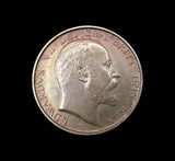 Edward VII 1902 9 Coin Matt Proof Set - Sovereign To Maundy