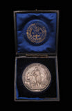 India 1868 Akola Exhibition 48mm Silver Medal - By Wyon