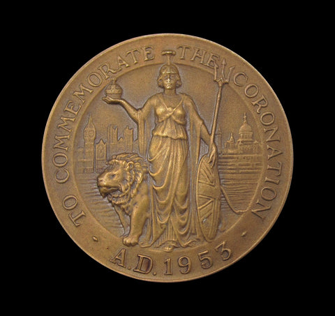 1953 Elizabeth II Coronation 32mm Medal - By Turner & Simpson