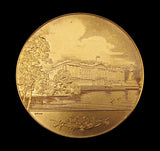 1953 Elizabeth II Coronation 57mm Gilt Bronze Medal - By Spink & Son