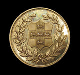 1911 Grand Yorkshire Gala 38mm Silver Medal - By Restall