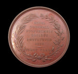 1833 Royal Cornwall Polytechnic Society 3 x Silver & Bronze Medal Set - By Wyon