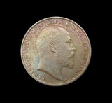 Edward VII 1902 9 Coin Matt Proof Set - Sovereign To Maundy