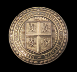 1970 Pilgrims Sailing of The Mayflower From Plymouth 50mm Silver Medal Pair