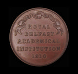 1810 Royal Belfast Academical Institution 48mm Medal - By Ingram