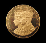 1937 George VI Coronation 35mm Medal - By Pinches