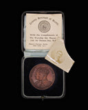1911 Coronation Borough Of Derby 39mm Bronze Medal - By Dingley