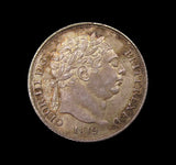 George III 1819 Sixpence - GEF