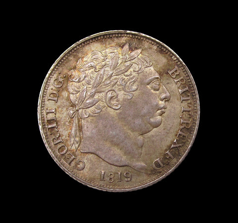 George III 1819 Sixpence - GEF