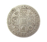 George II 1747 Shilling - Good Fine