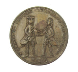 1741 Admiral Vernon & Ogle Capture Of Cartagena 38mm Medal