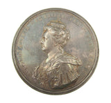 1707 Queen Anne Union Of Scotland & England 69mm Silver Medal - By Croker