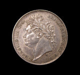 George IV 1825 Sixpence - EF