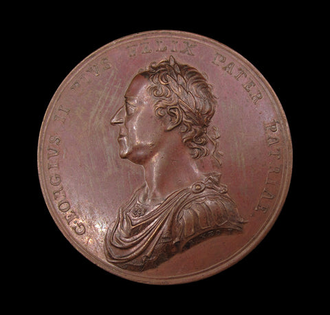 1752 Cambridge University Chancellor's Medal 52mm - By Yeo