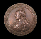 1882 Epping Forest Dedication 75mm Medal - By Wiener