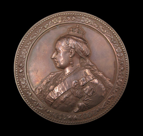 1882 Epping Forest Dedication 75mm Medal - By Wiener