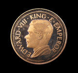 Edward VIII 1936 Proof Fantasy Sovereign 'Cyprus' - UNC