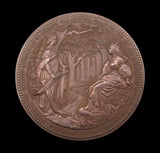 1882 Epping Forest Dedication 75mm Medal - By Wiener