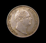 William IV 1837 Sixpence - B/R In BRITANNIAR - GEF