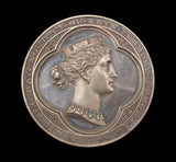 1871 Birmingham School Of Design 49mm Silver Medal - By Moore