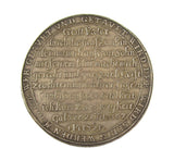 Germany German States 17th Century 52mm Silver Baptismal Tauftaler