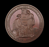 1834 City Of London School 58mm Bronze Medal - By Wyon