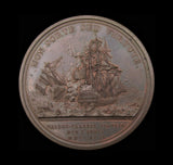 1794 Admiral Earl Howe Naval Victory 48mm Medal - By Kuchler