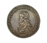 1649 Charles I Death & Memorial 29mm Silver Medal - By Rawlins