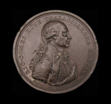1794 Admiral Earl Howe Naval Victory 48mm Medal - By Kuchler
